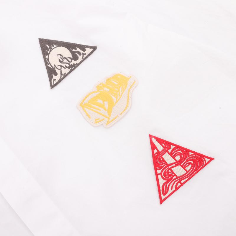Рубашка Christian Dior Two Triangles Print "White" фото № 3