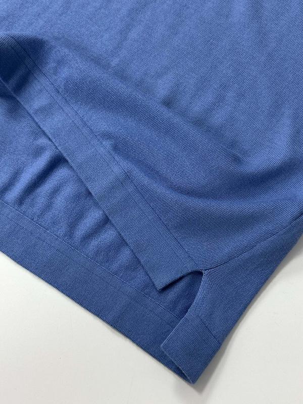 Футболка Christian Dior Frontside Small Logo Christian Dior "Blue" фото № 2