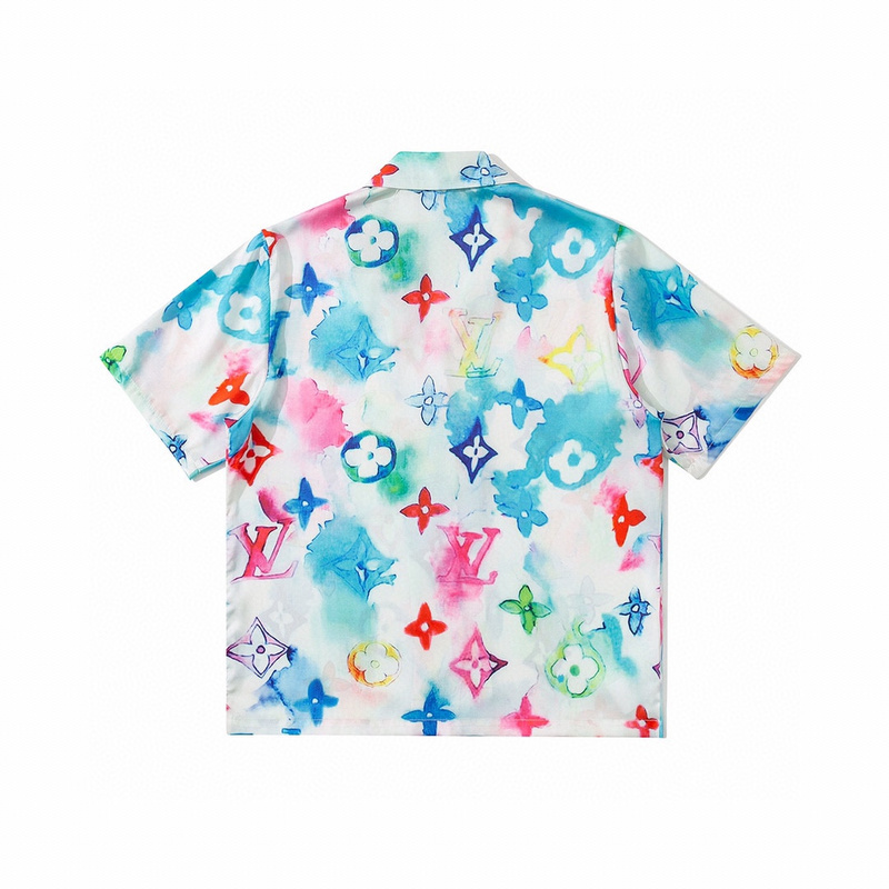 Рубашка Louis Vuitton Color "White, Blue, Pink" фото № 3