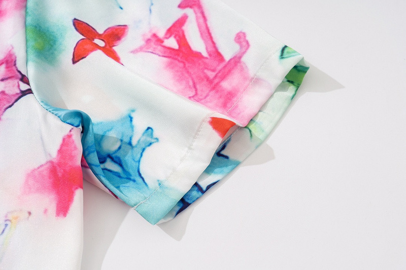 Рубашка Louis Vuitton Color "White, Blue, Pink" фото № 5