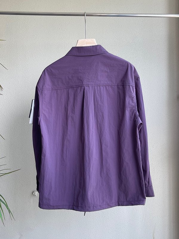 Рубашка Stone Island Plain "Violet" фото № 3
