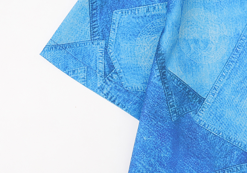 Рубашка Versace Jeans "Blue" фото № 6