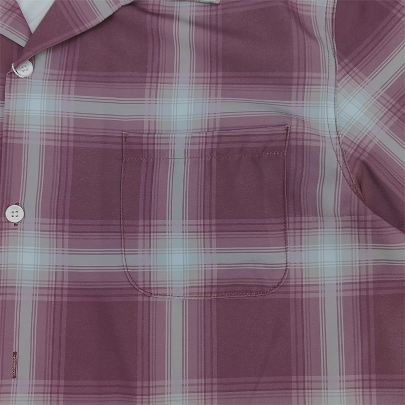 Рубашка Wacko Maria Vichy Style "Vinous" фото № 6