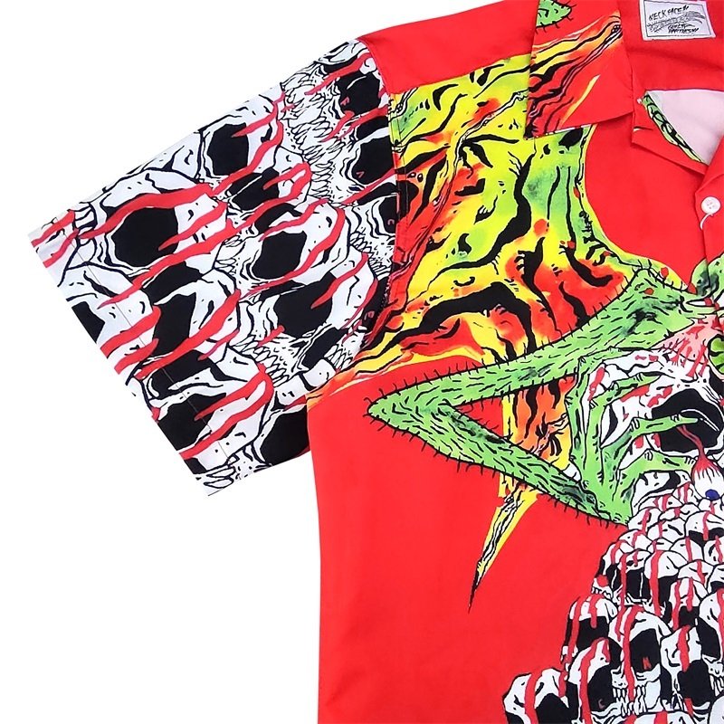 Рубашка Wacko Maria X Neckface Devil "Red" фото № 4
