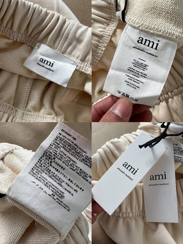 Шорты Amiri Cotton With Logo "White" фото № 3