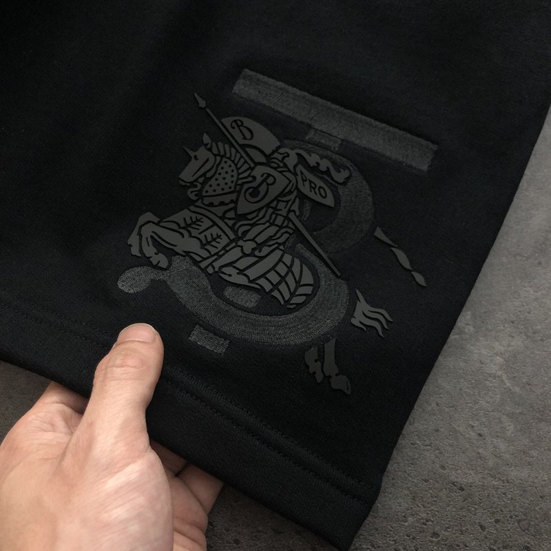 Шорты Burberry Pro With Logo "Black" фото № 7