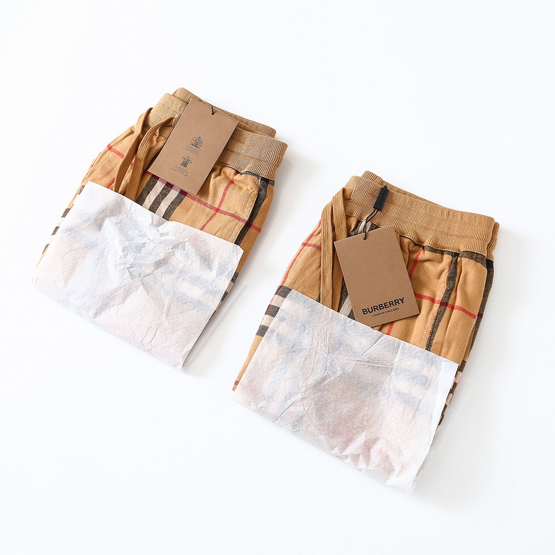 Шорты Burberry Triple stripe "Beige" фото № 6