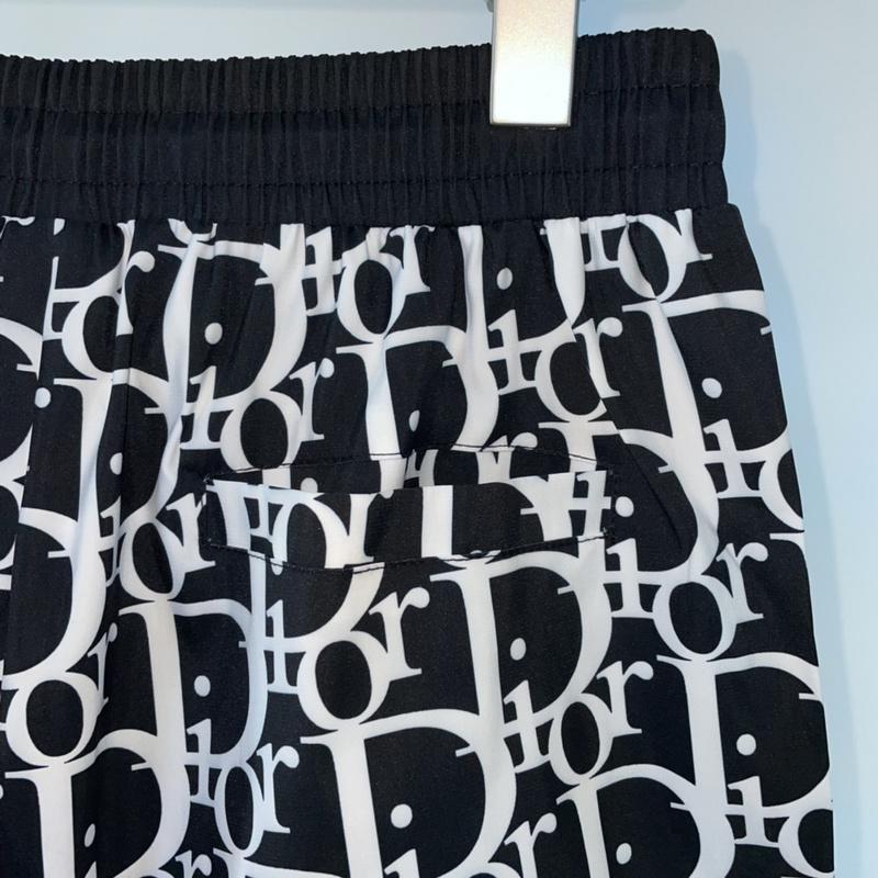 Шорты Christian Dior White And Red Lines "Black" фото № 5