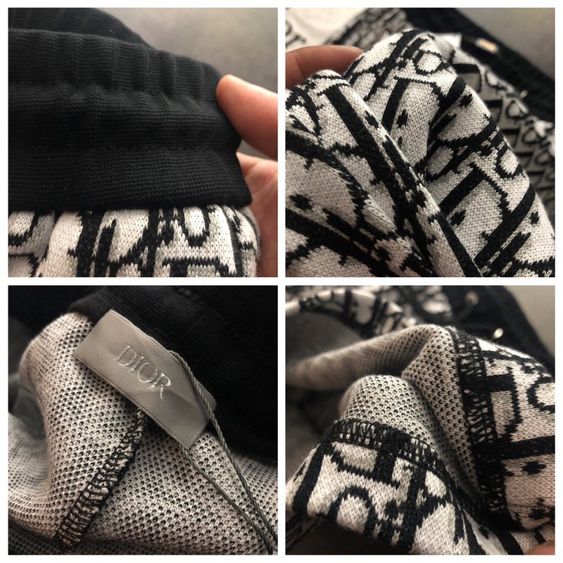 Шорты Dior Monogram "Black/White" фото № 2