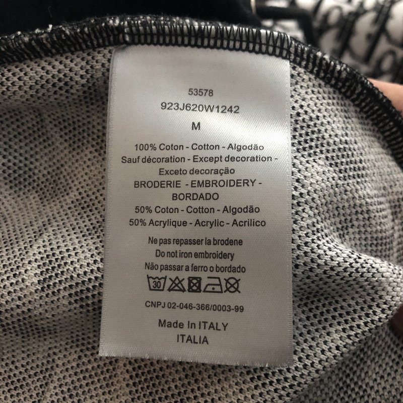 Шорты Dior Monogram "Black/White" фото № 6