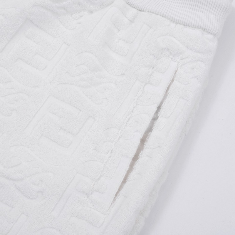 Шорты Fendi With a Pattern "White" фото № 7