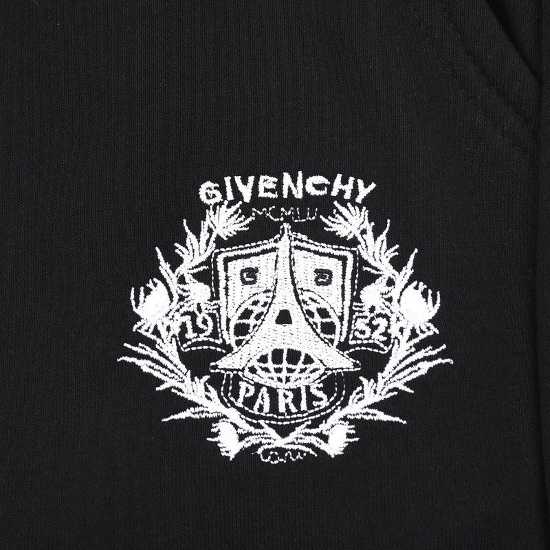 Шорты Givenchy With The Eiffel Tower Logo "Black" фото № 5
