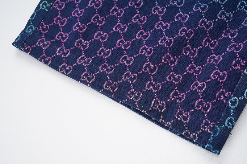Шорты Gucci With Cord Black "Blue/Violet" фото № 4