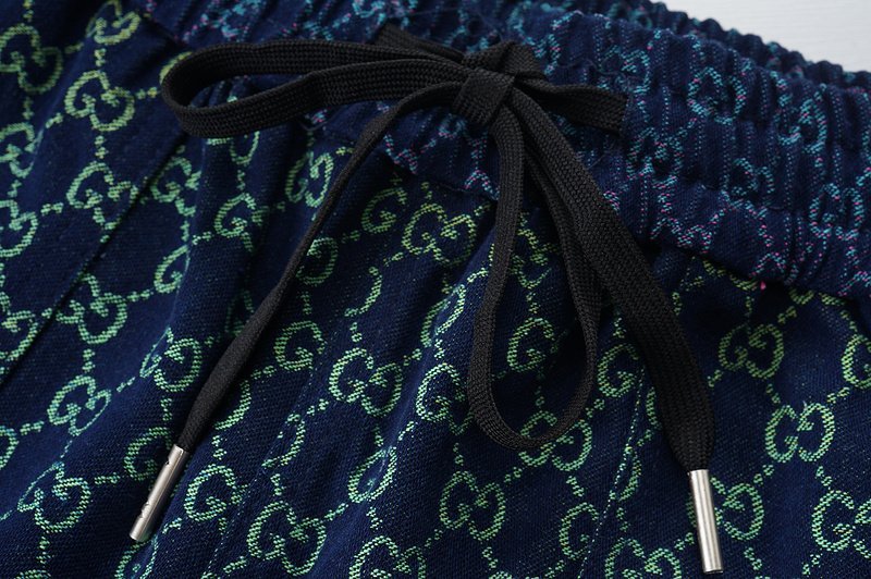 Шорты Gucci With Cord Black "Blue/Violet" фото № 6