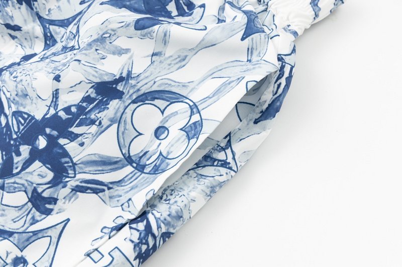 Шорты Louis Vuitton Sea Breeze "Blue/White" фото № 7