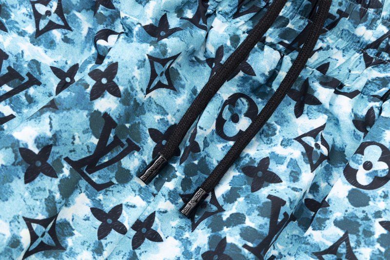 Шорты Louis Vuitton Water Ripples "Blue" фото № 7