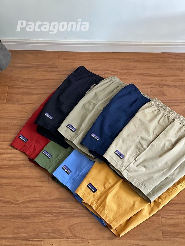 Шорты Patagonia With Logo Brand "Blue/Black" фото № 3