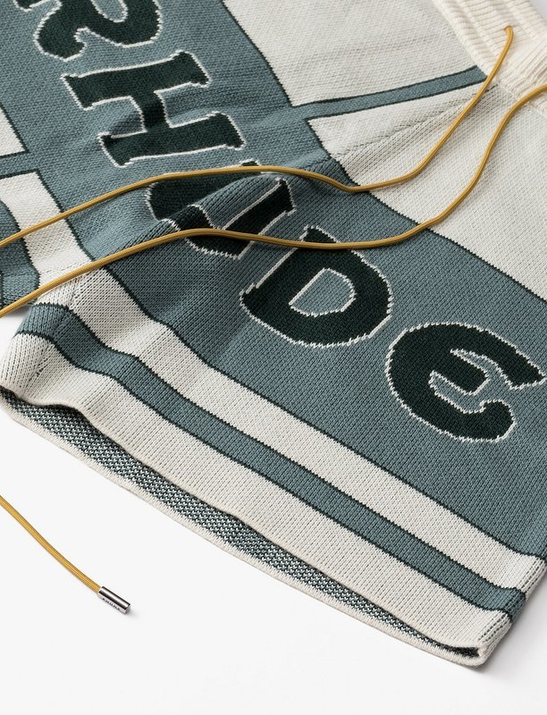 Шорты Rhude Two Colors "White/Mint" фото № 4