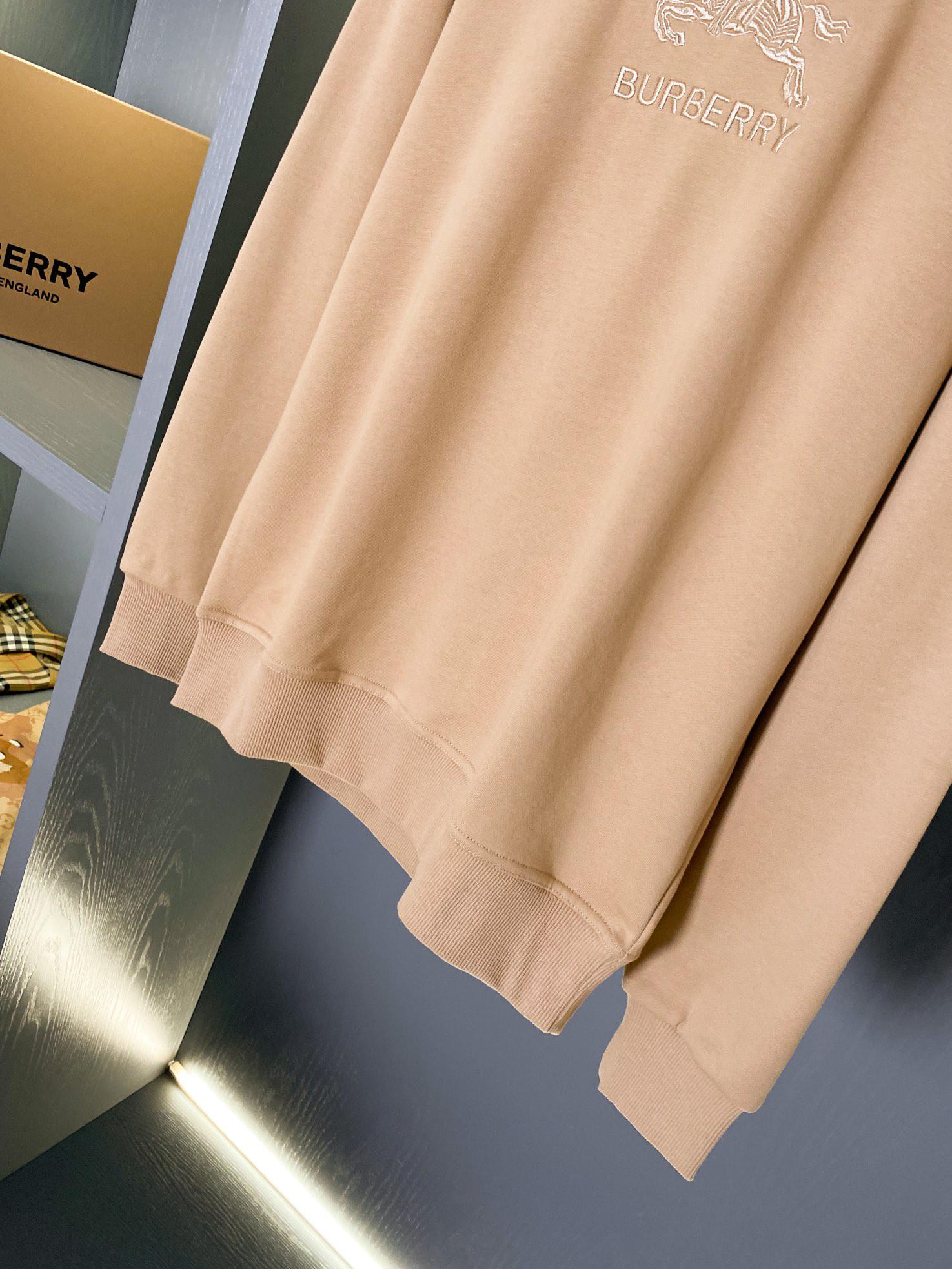 Худи Burberry Frontside Logo Warior On The Horse "Pink" фото № 4