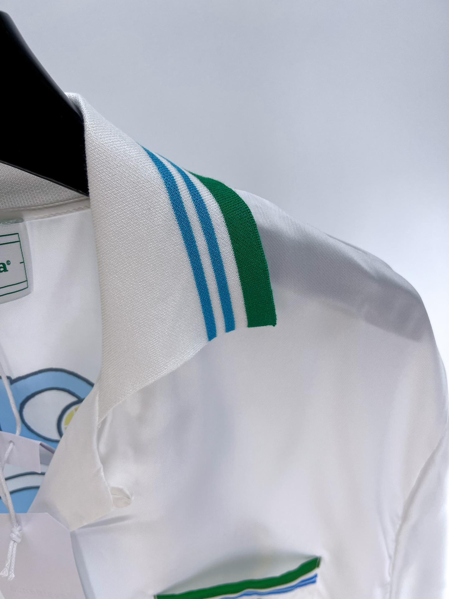 Рубашка Casablanca Human With Yellow Rocket "White" фото № 8