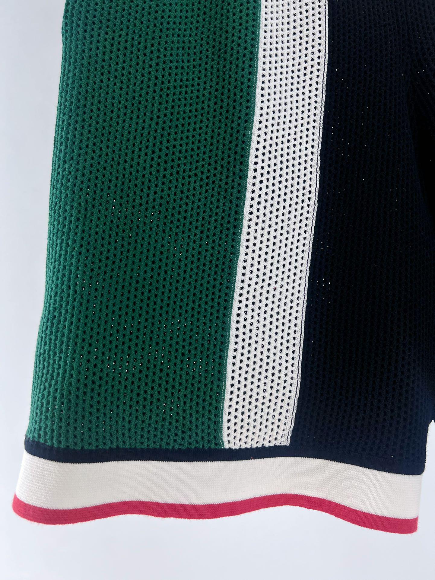 Шорты Casablanca Red Romb White Outline "Green" фото № 5