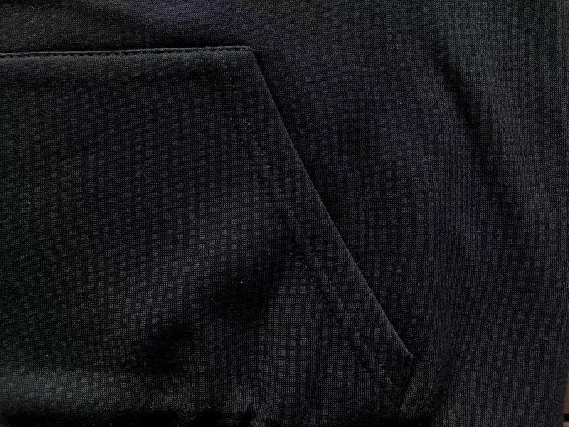 Худи Trapstar Logo Inscription On Two Color Background With Stripe Along "Black" фото № 3