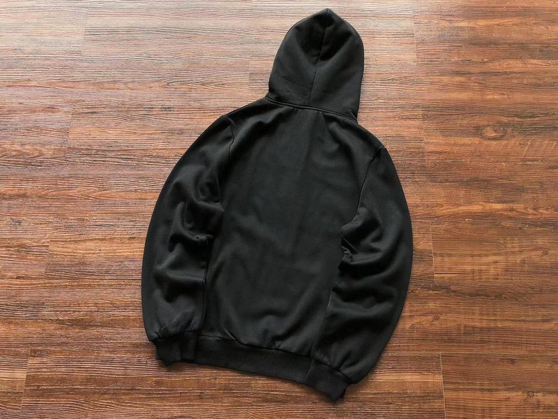 Худи Trapstar Logo And Animal With Lettering Shooters "Black" фото № 2