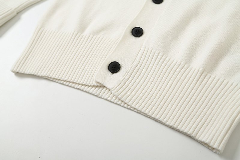 Кардиган Amiri V-Neck "White" фото № 6