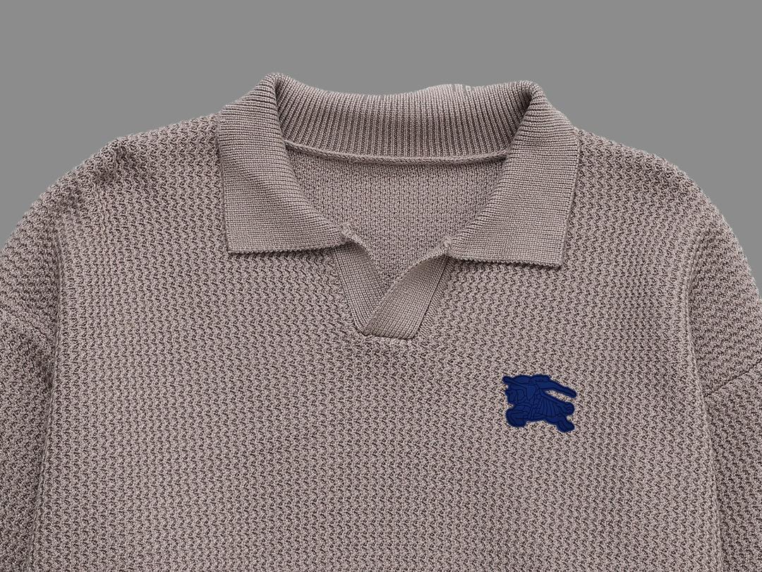 Свитер Burberry Frontside Print Mini Black Warrior On The Horse "Purple" фото № 2