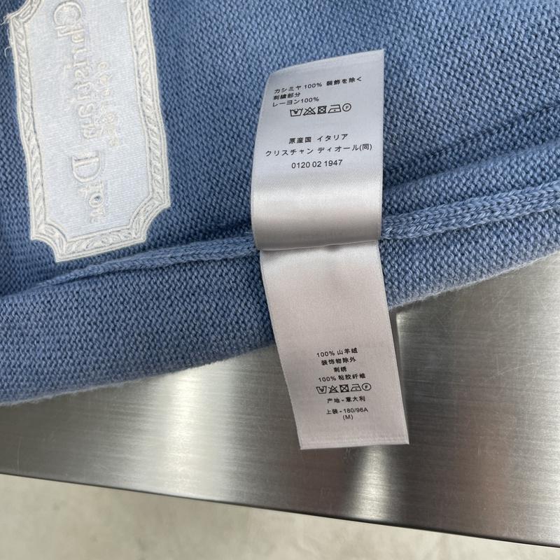 Кардиган Christian Dior Couture Logo "Blue" фото № 7