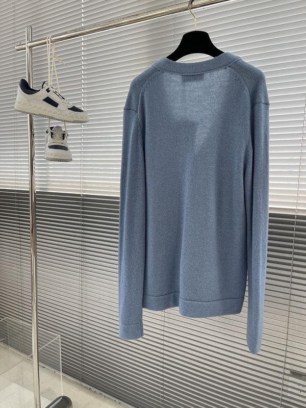 Кардиган Christian Dior Couture Logo "Blue" фото № 4