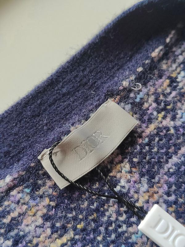 Кардиган Christian Dior Logotypes Dior Print "Blue" фото № 4
