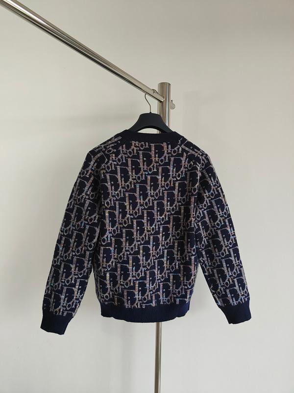 Кардиган Christian Dior Logotypes Dior Print "Blue" фото № 3