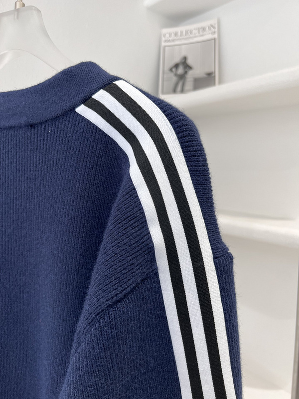 Кардиган Gucci X Adidas With The Company Logo "Blue" фото № 4