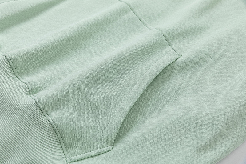 Свитшот Amiri With A Zipper Collar "Mint" фото № 2