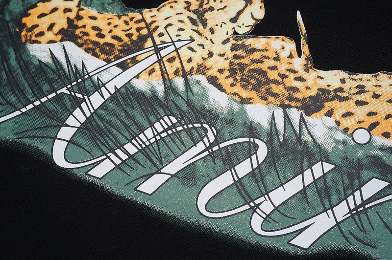 Худи Amiri Leopard Animal "Black" фото № 4