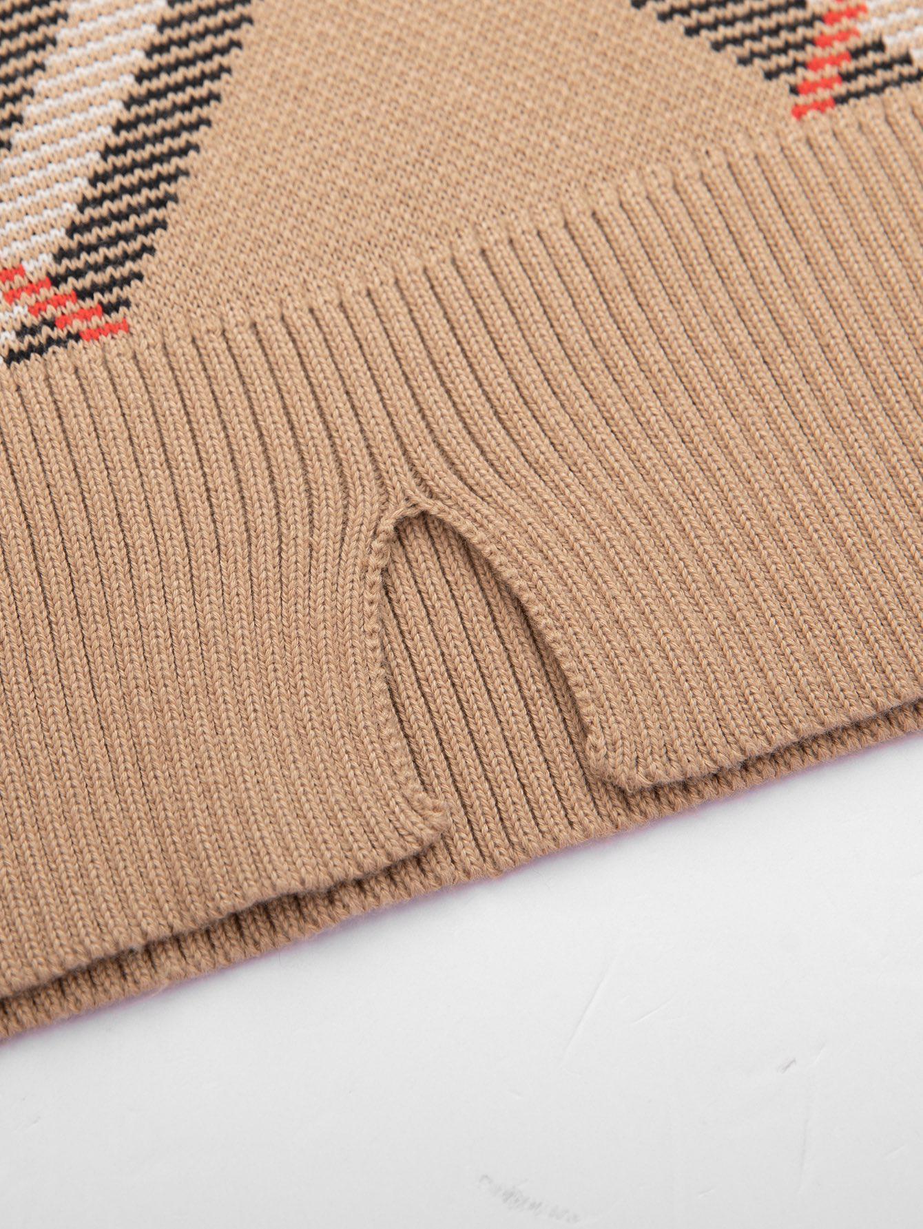 Свитшот Burberry Cross Crossings "Brown" фото № 4
