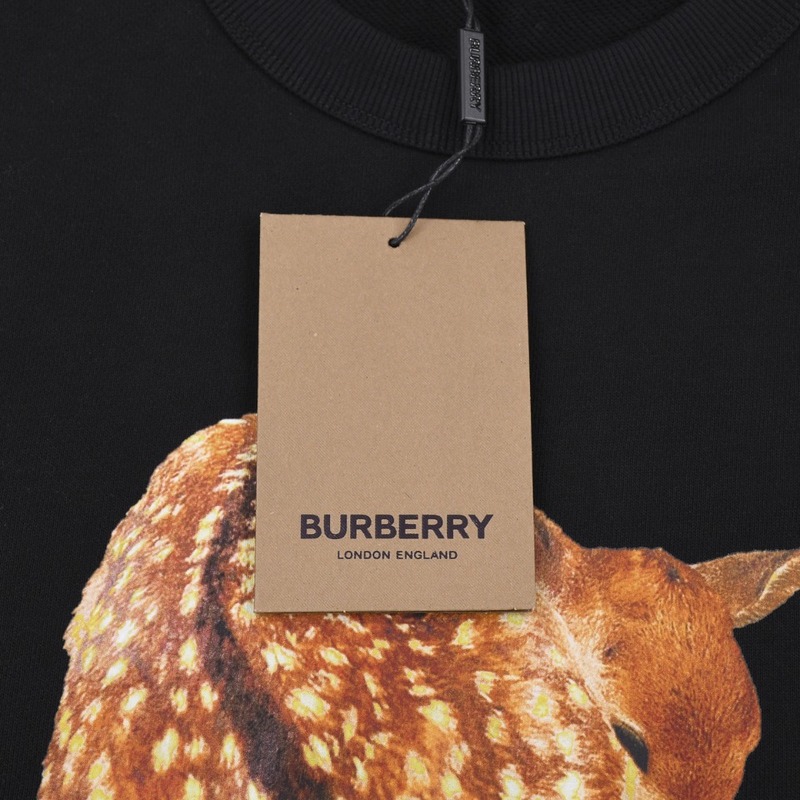 Свитшот Burberry Bambi The Fawn "Black" фото № 3