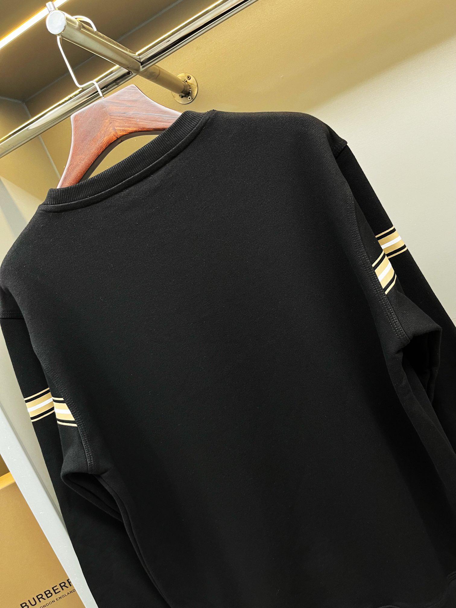 Свитшот Burberry Frontside Print Warrior And Horse Line "Black" фото № 8