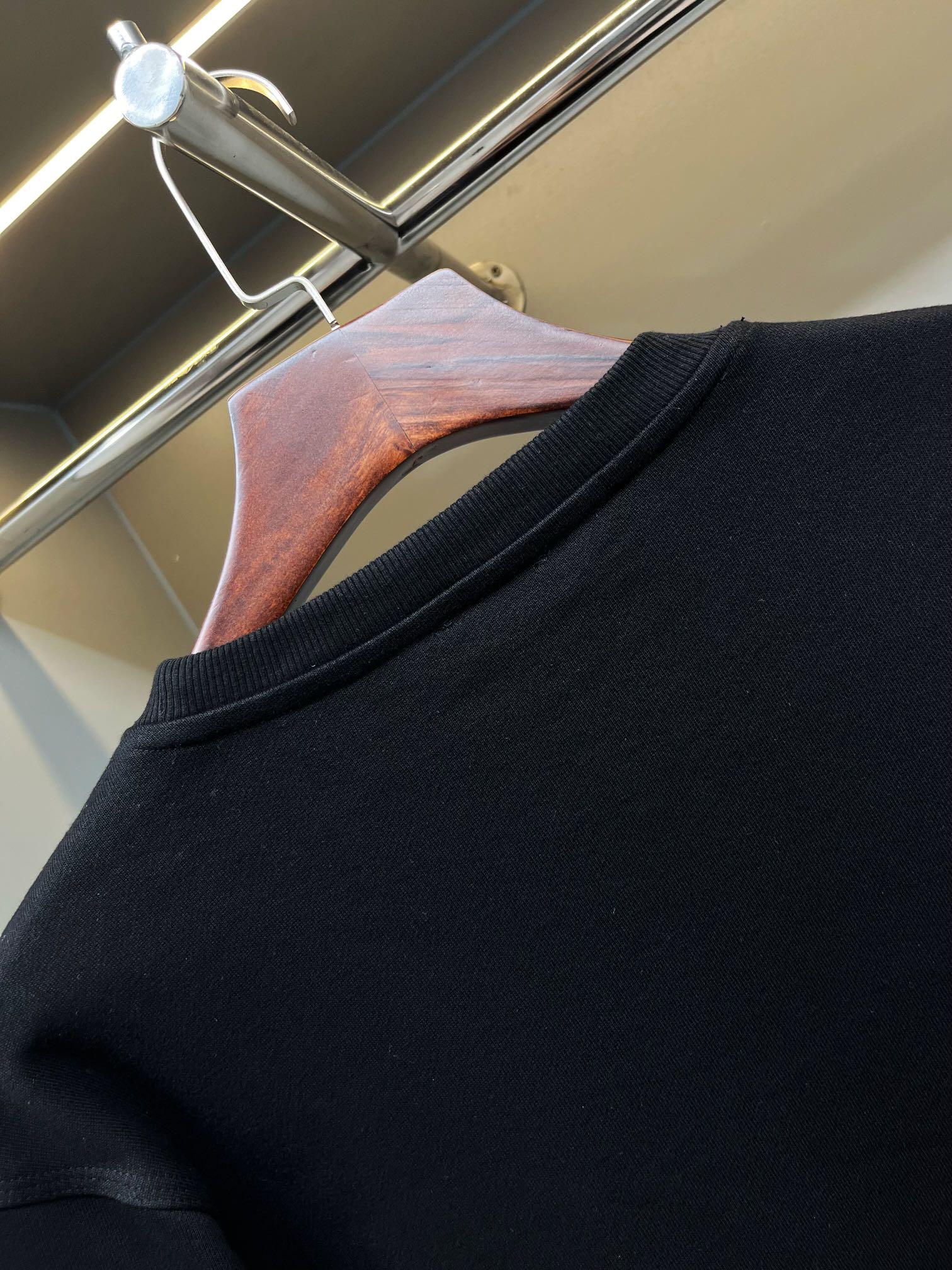 Свитшот Burberry Frontside Print Warrior And Horse Line "Black" фото № 7