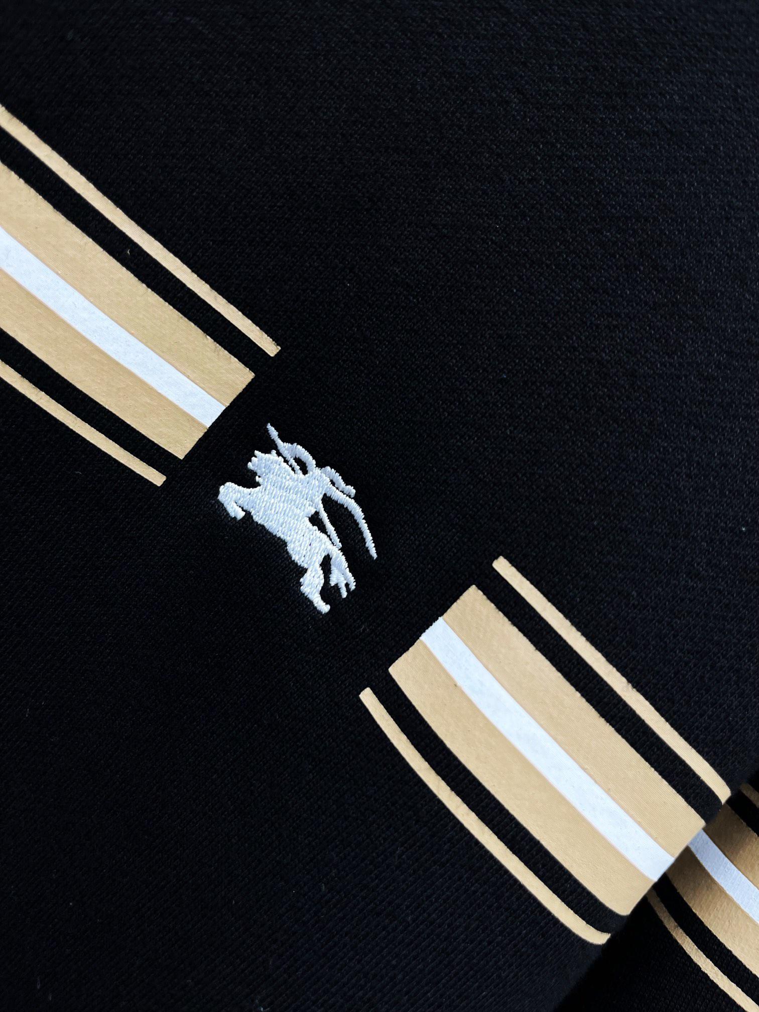 Свитшот Burberry Frontside Print Warrior And Horse Line "Black" фото № 5