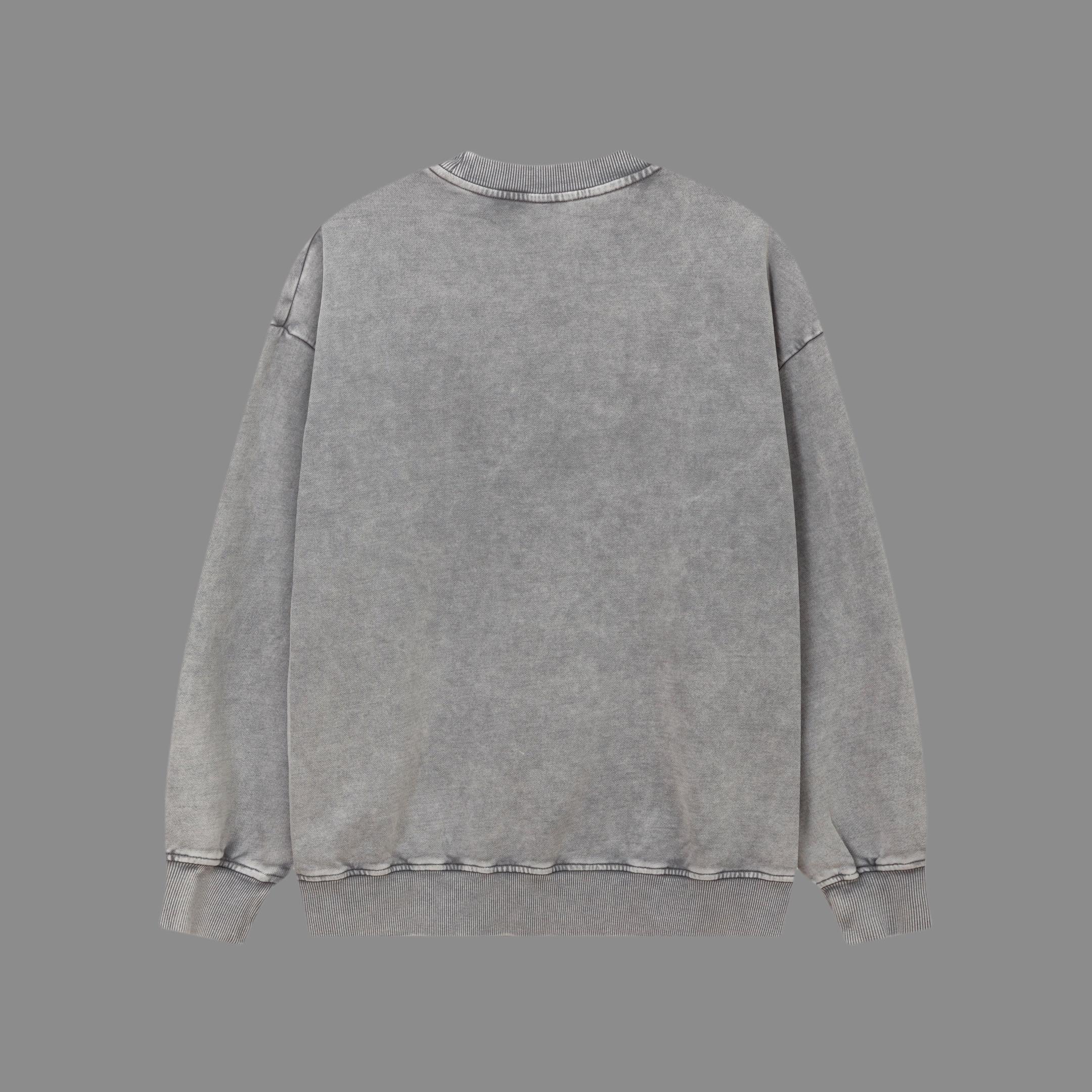 Свитшот Burberry Frontside Print Colorful Rubik's Cube Orange Logo "Gray" фото № 2