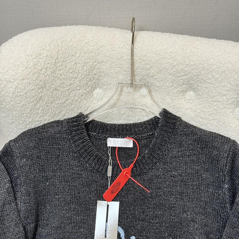 Свитшот Christian Dior Frontside Dior For My Real Friends "Navy Gray" фото № 5