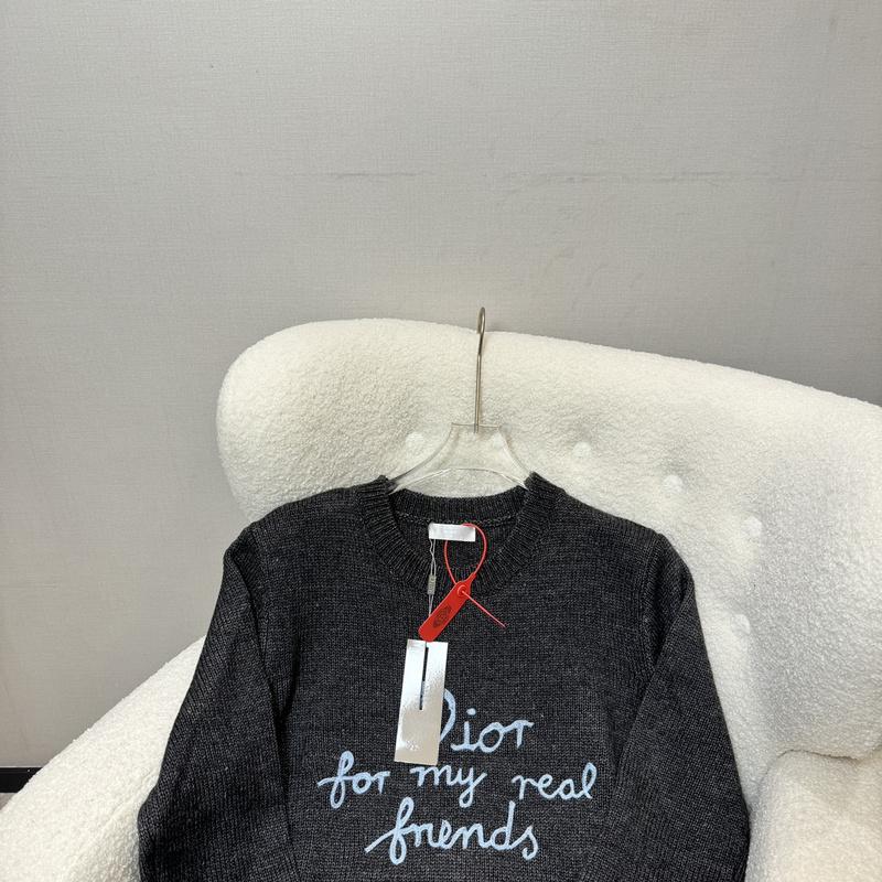 Свитшот Christian Dior Frontside Dior For My Real Friends "Navy Gray" фото № 3