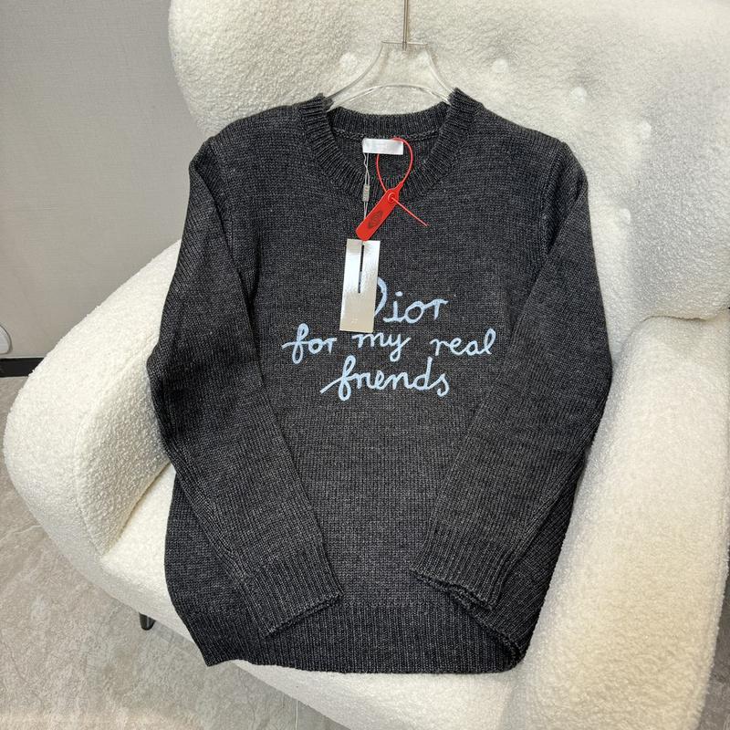 Свитшот Christian Dior Frontside Dior For My Real Friends "Navy Gray" фото № 2