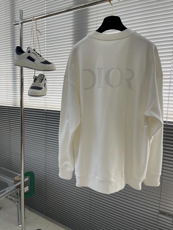 Лонгслив Christian Dior Central Frontside Logo Dior "White" фото № 4