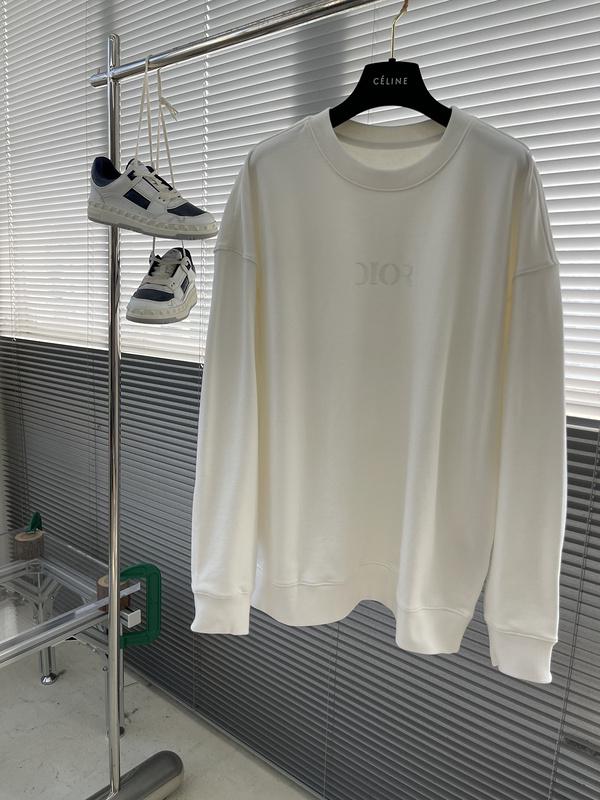 Лонгслив Christian Dior Central Frontside Logo Dior "White" фото № 5