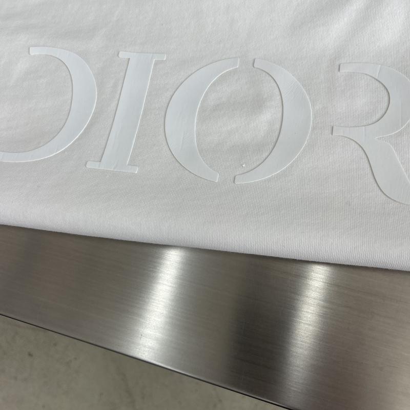 Лонгслив Christian Dior Central Frontside Logo Dior "White" фото № 7