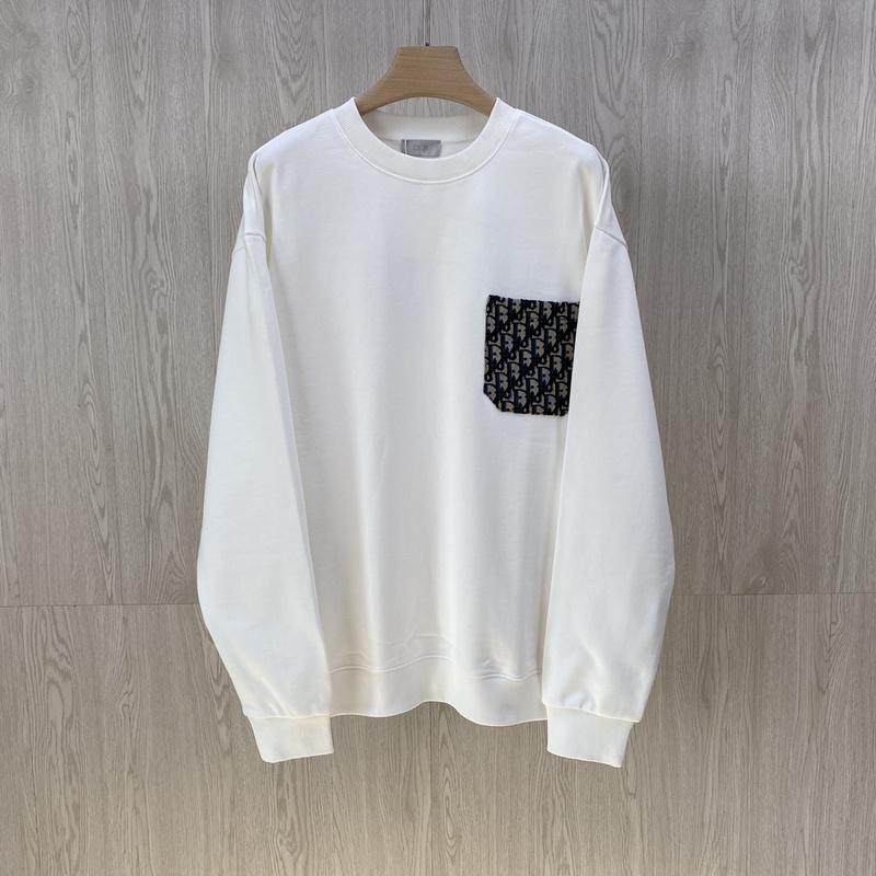 Свитшот Christian Dior Pocket "White" фото № 2