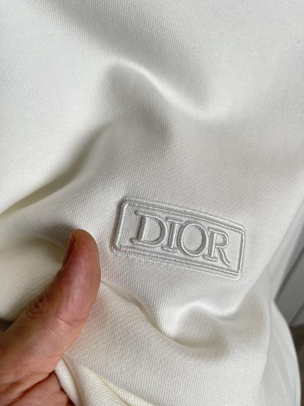 Свитшот Christian Dior Logo In The Rectangle "White" фото № 6
